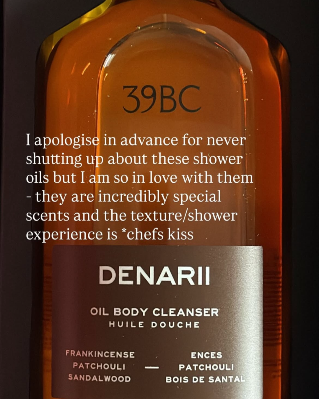 DENARII Oil Body Cleanser