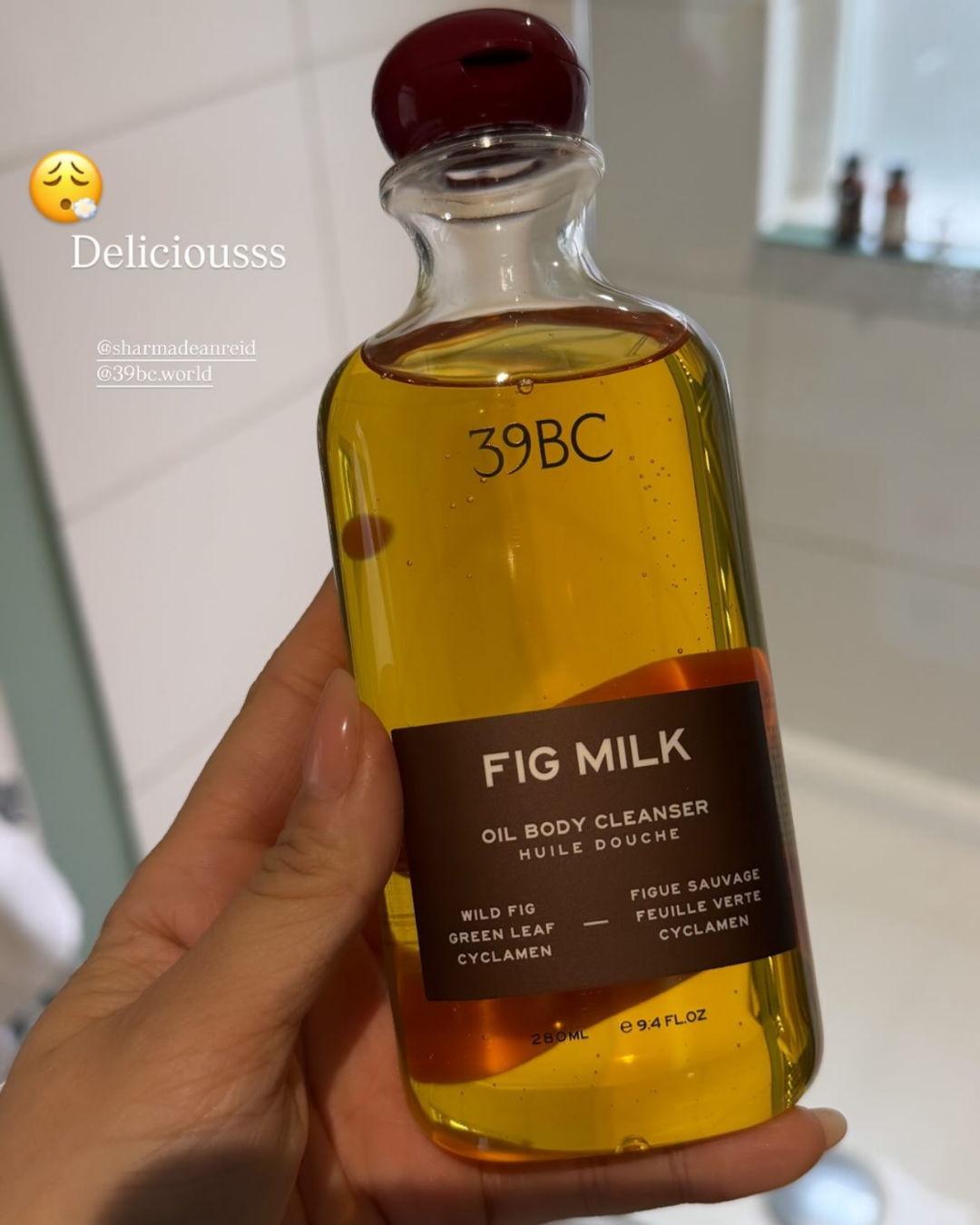 FIG MILK Oil Body Cleanser