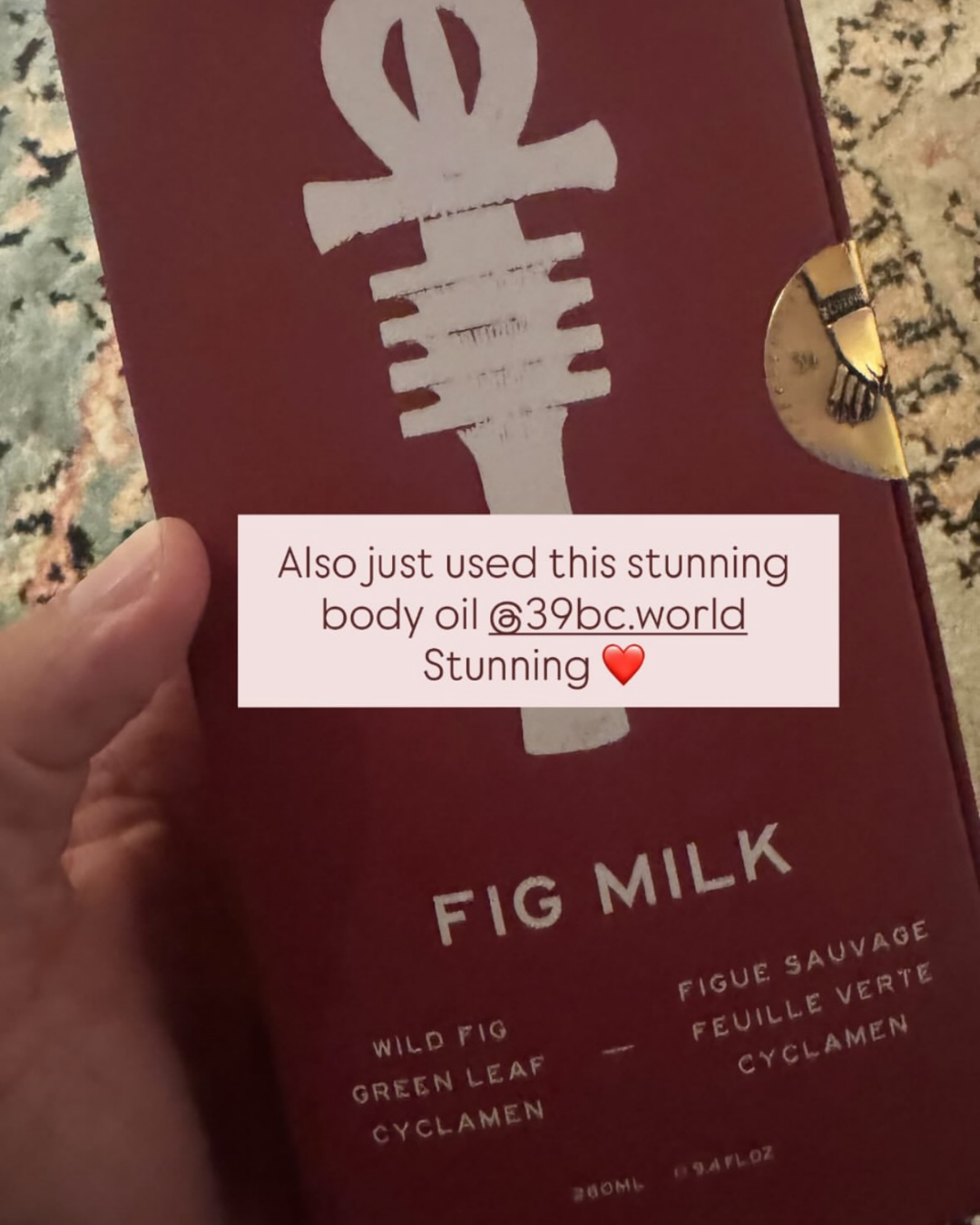 FIG MILK Oil Body Cleanser