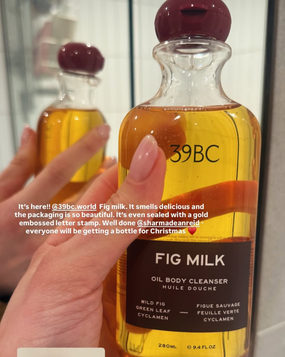 FIG MILK Oil Body Cleanser