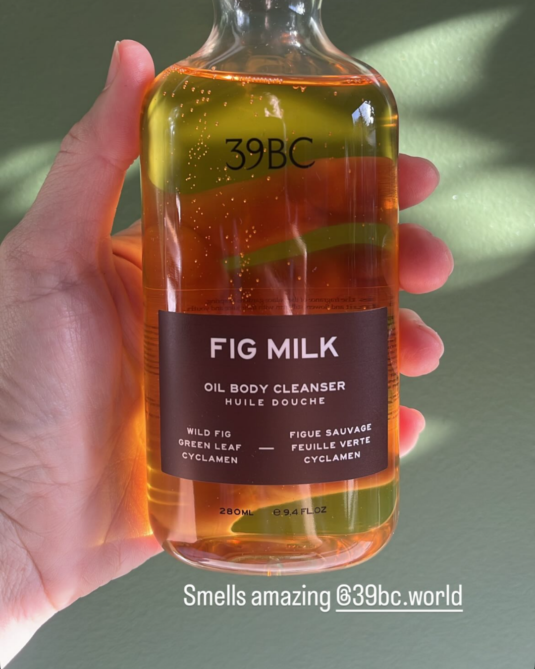 FIG MILK Oil Body Cleanser