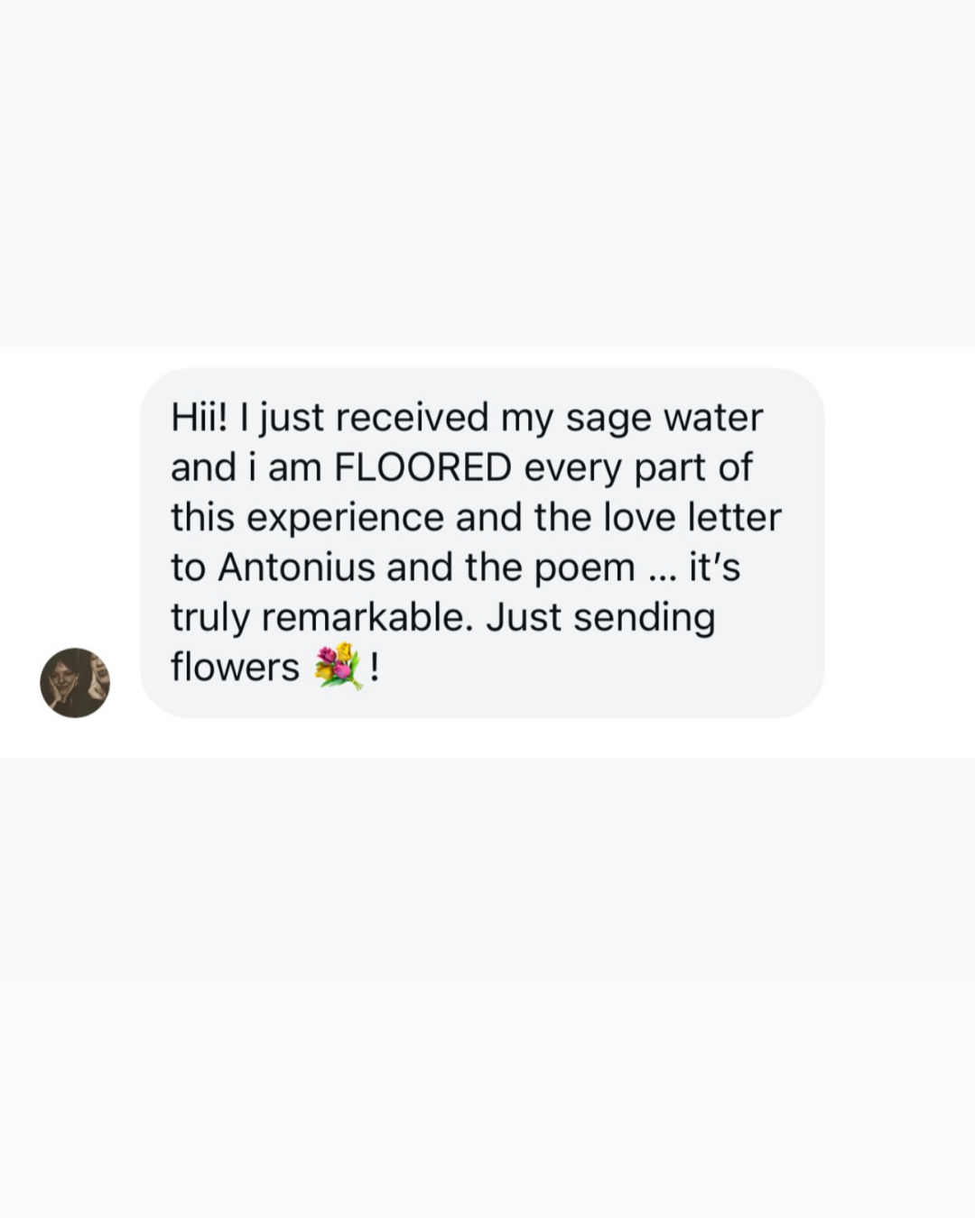 SAGE WATER Oil Body Cleanser