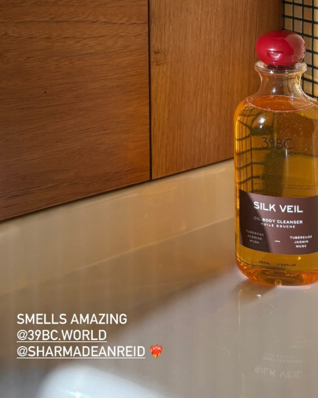 SILK VEIL Oil Body Cleanser