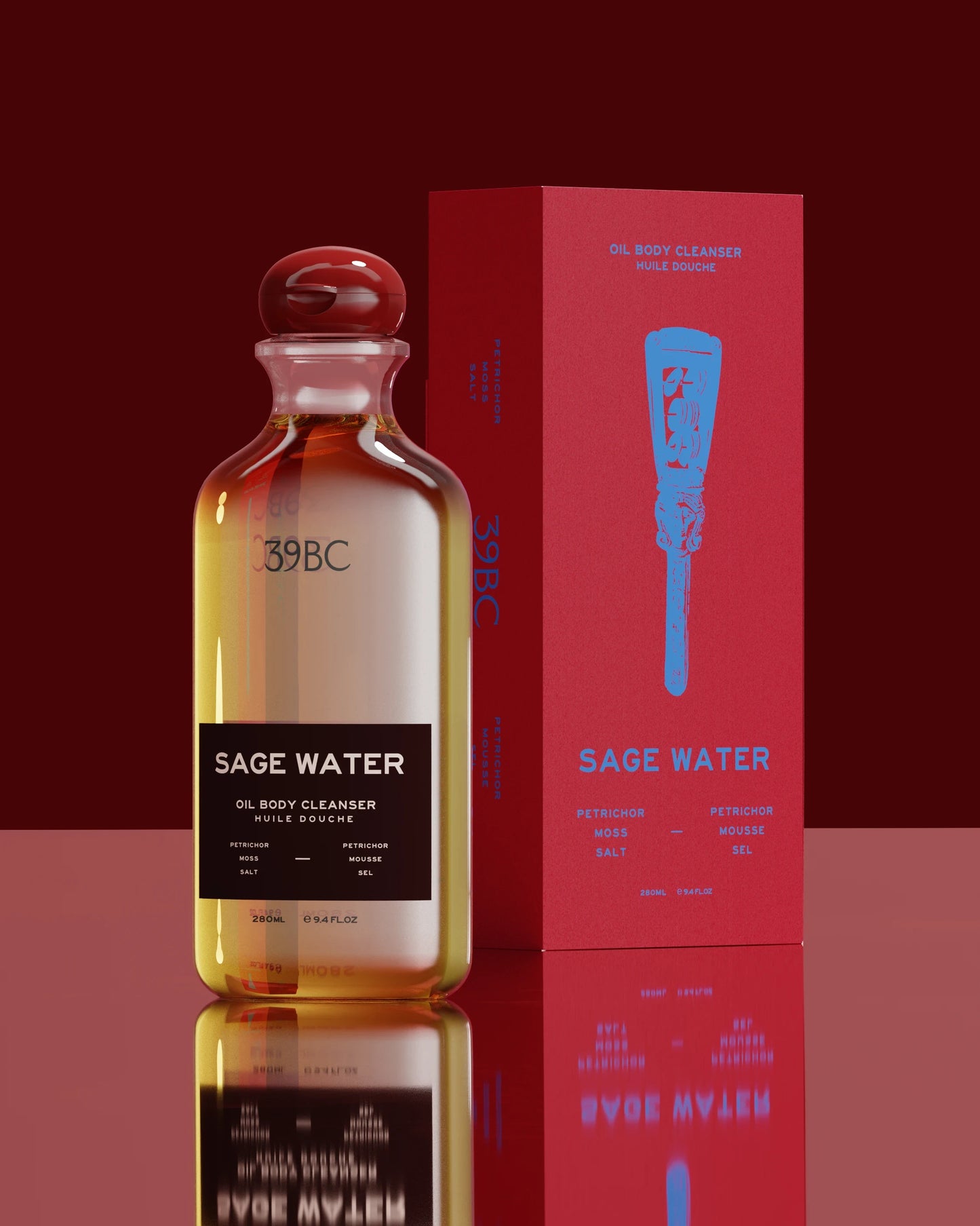 SAGE WATER Oil Body Cleanser