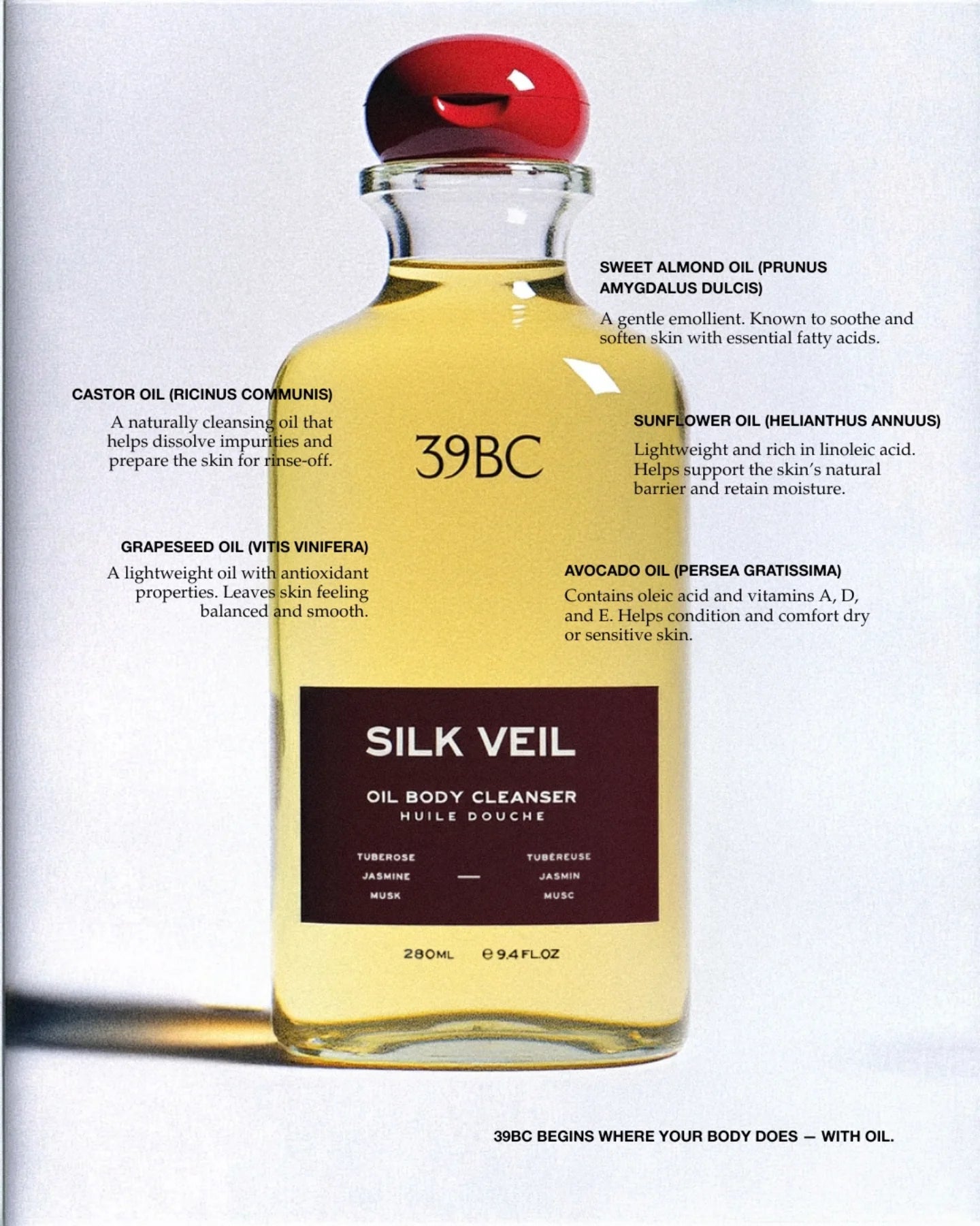 SILK VEIL Oil Body Cleanser