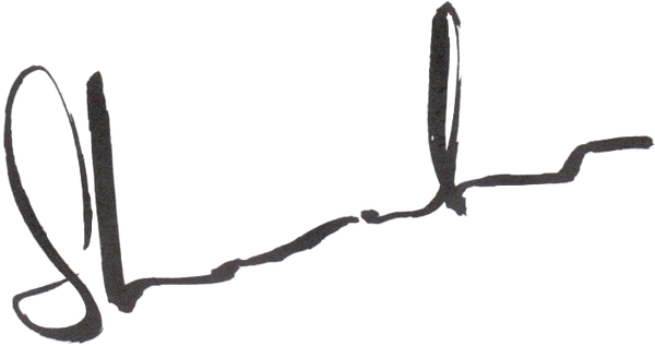Letter signature image