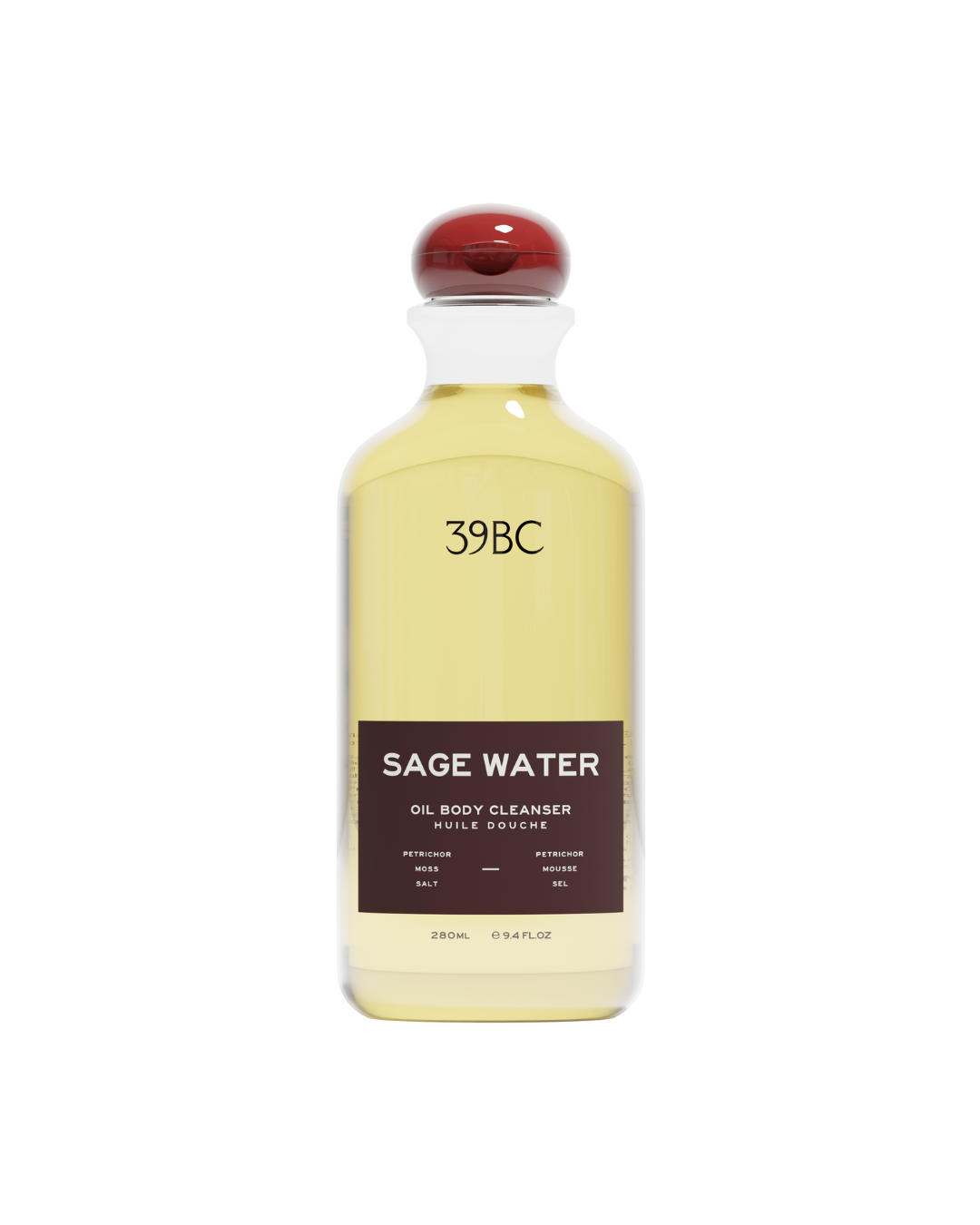 Sage Water — petrichor, moss, and balsam cleansing oil, inspired by the priests of Isis and the forests beyond Rome.